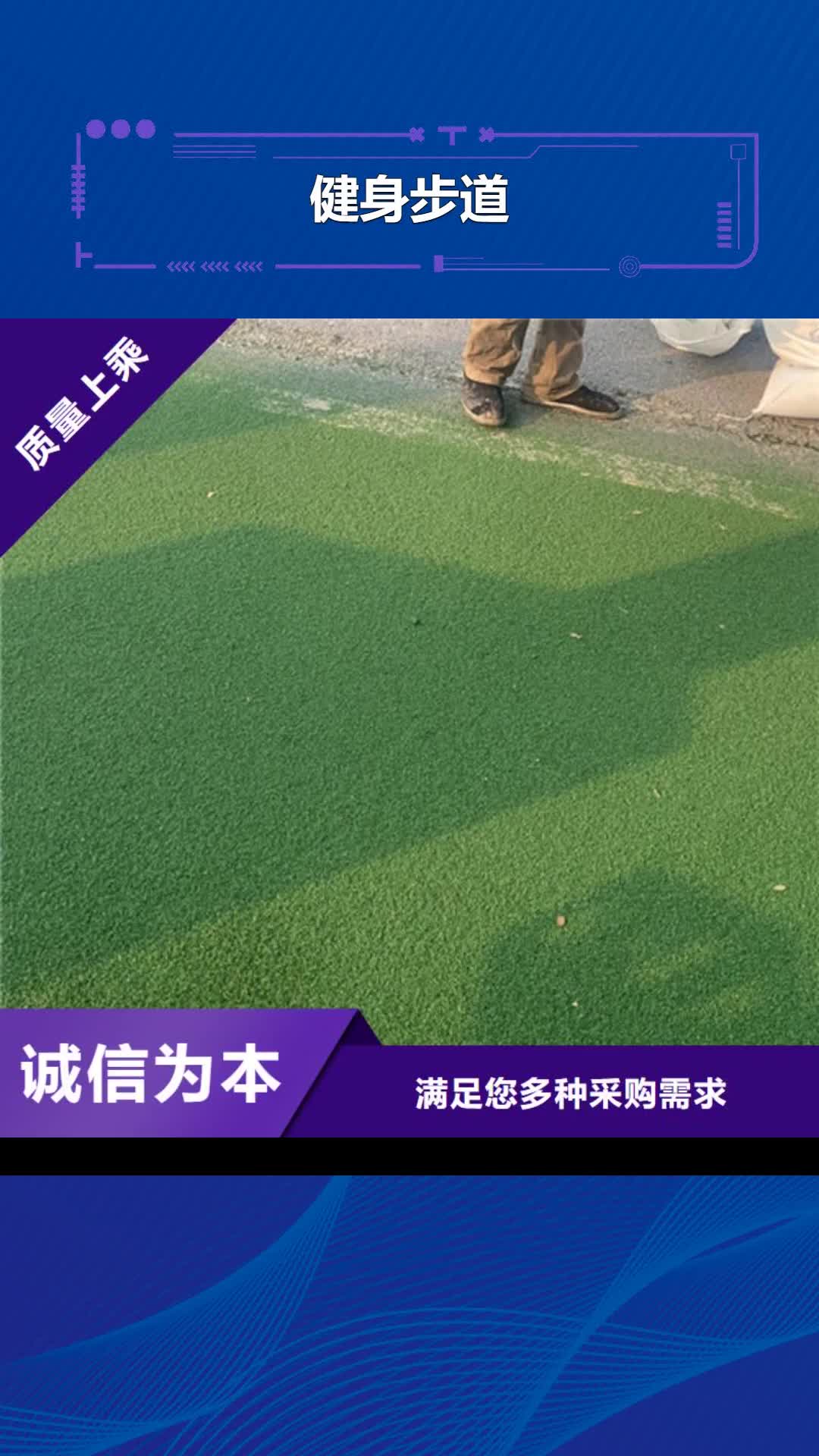 汉中 健身步道 【硅PU球场】优质工艺