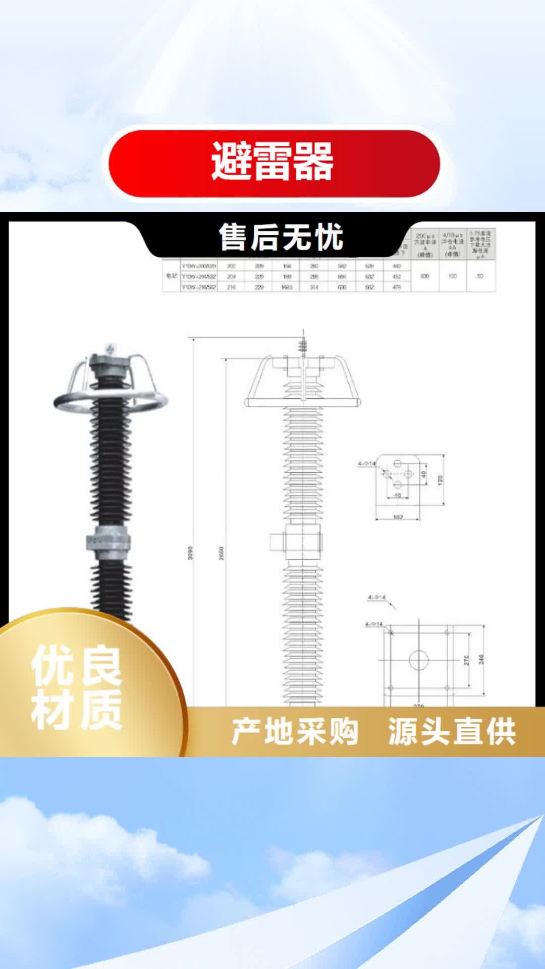 荆门避雷器金属氧化物避雷器海量现货直销